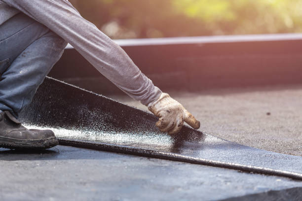 Professional Waterproofing technician working in Clearwater, SC